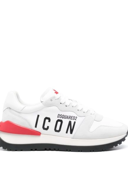 Running DSQUARED2 Icon panelled sneakers Men 0309